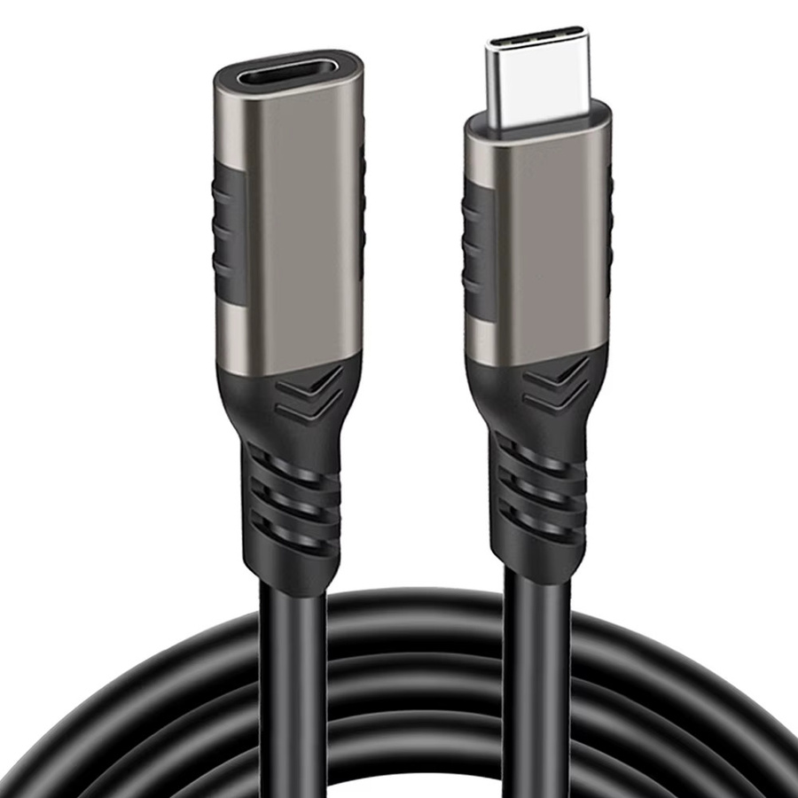 UGOjP USB 3.2 Gen2x2 Typ C Verlängerungskabel mit 20 Gbit/s Datenübertragungsrate, USB-C Stecker auf Buchse für PC, Laptop und MacBook - Bild 2