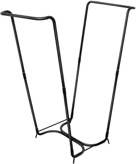Aimo Metall Garten Müllsäcke Halter Schwarz Multifunktionaler Blätter Sack Ständer aus Metall Freistehend - Bild 1