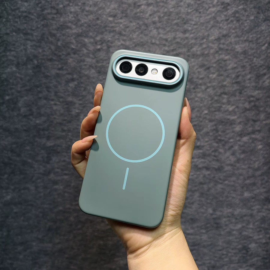 Schutzhülle für Vivo X300 FE in Pink mit magnetischem Ring und Unterstützung für kabelloses Laden - Bild 1