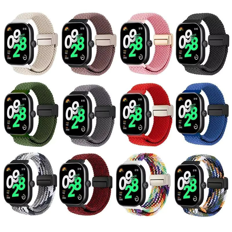 Xiaomi Uhrenarmband, geflochtenes Nylon, multicolor - Bild 2