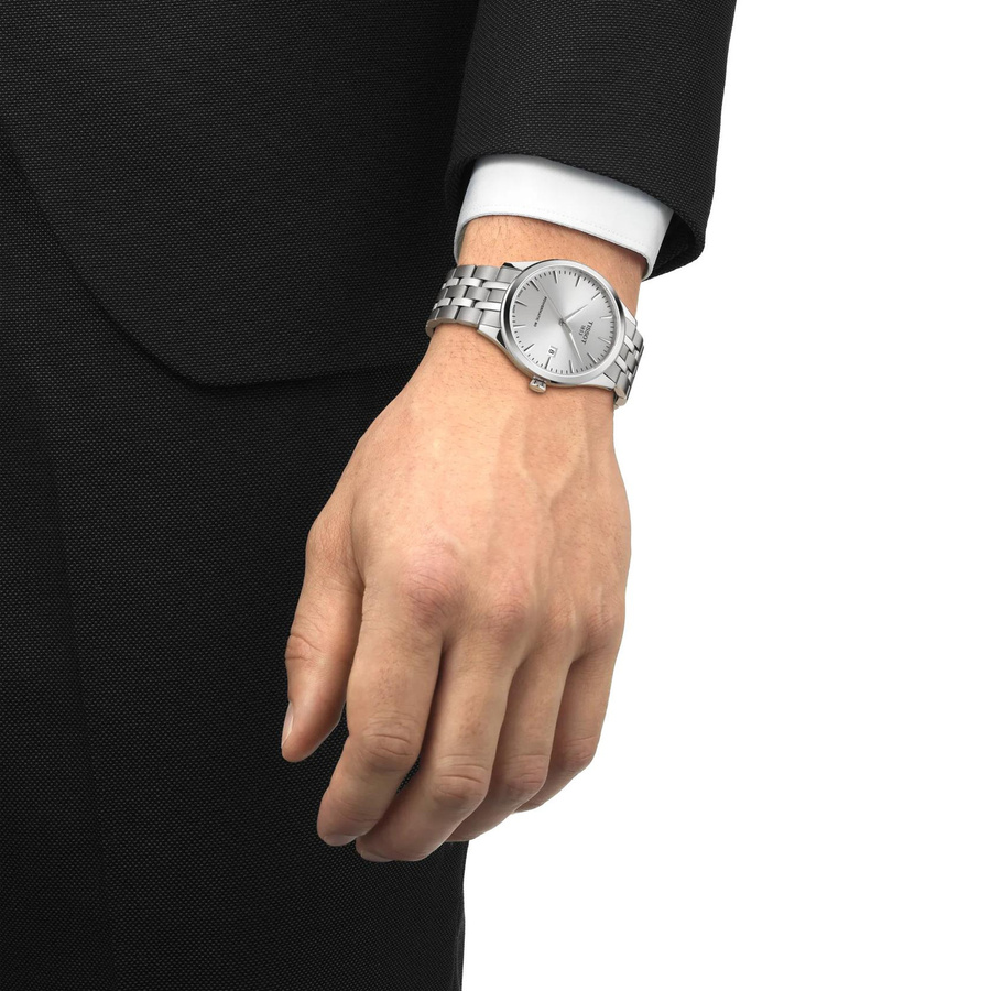 Tissot Armbanduhr Automatik, Edelstahl, 40 mm, Herren, Silber - Bild 2