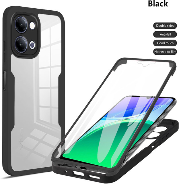 Xiaomi Poco X8 Pro Max Schutzhülle mit vollständigem Körperschutz in Schwarz - Bild 1