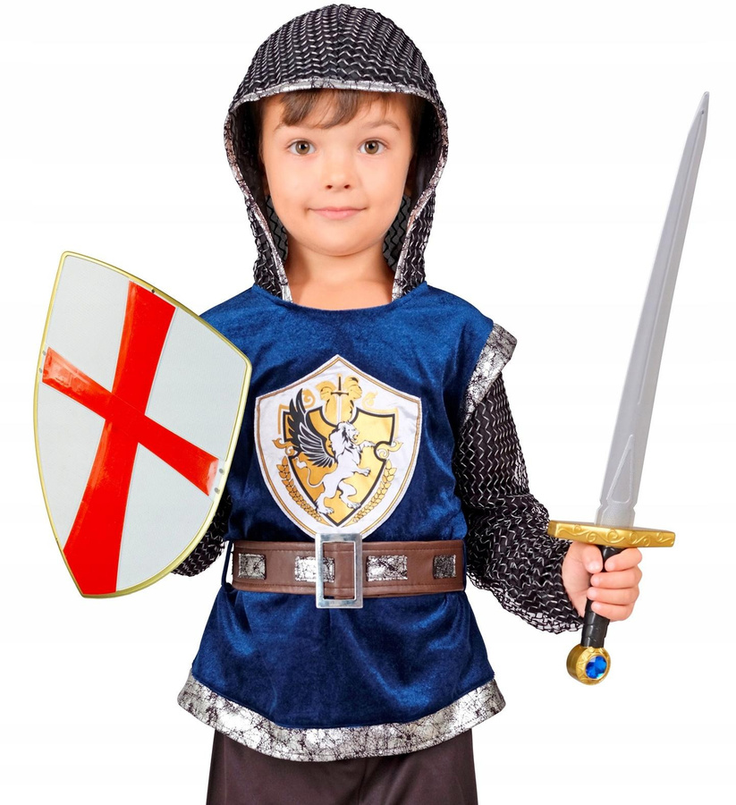Super Merchant Ritter-Set Ritterlicher Krieger Schwert und Schild Waffe Mittelalterlich - Bild 3