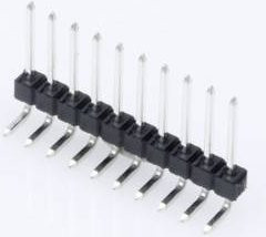 Molex Stiftleiste Standard 10-polig Schwarz mit 2,54 mm Rastermaß - Bild 1