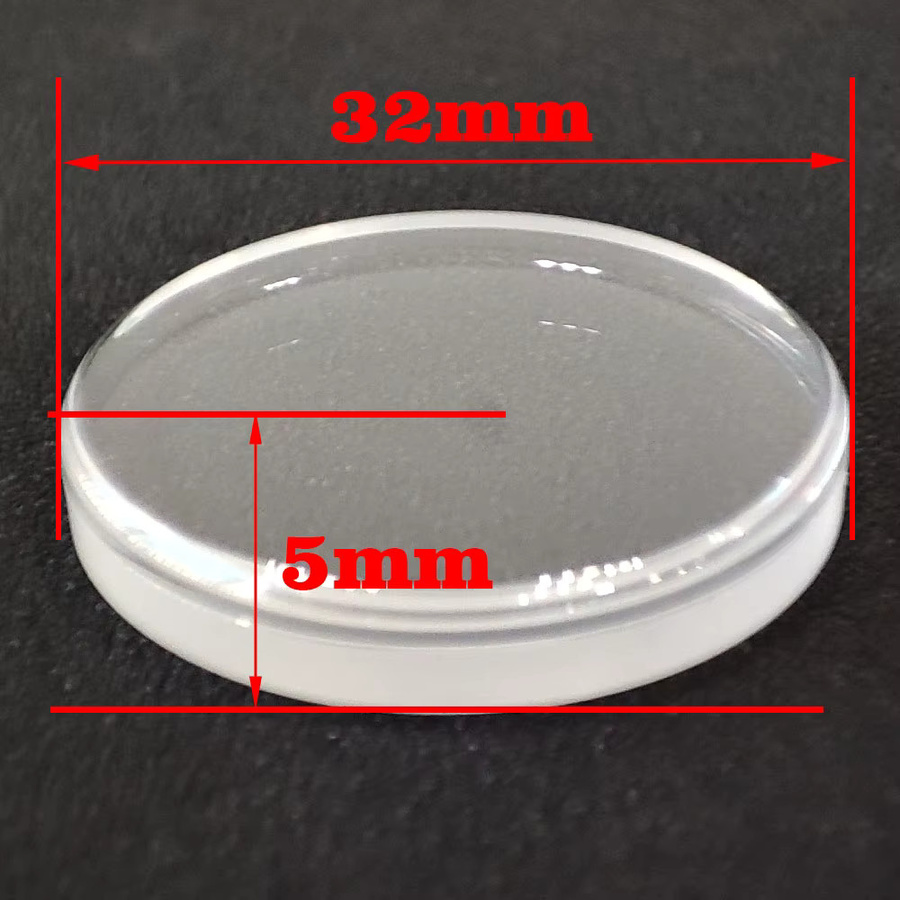 OUMASHI Uhrenglas Saphirglas, 32 mm * 5 mm, Top Hat - Bild 3
