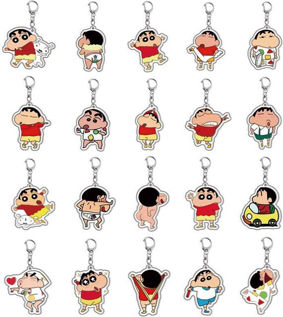Bandai Schlüsselanhänger, Acryl, Crayon Shinchan, Unisex - Bild 1