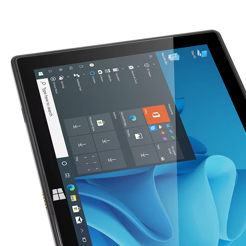 UNIWA Winpad BT302 10,1 Zoll Tablet PC mit Windows 11/10, N4100 Prozessor, 4GB RAM, 64GB Speicher, Schwarz - Bild 3