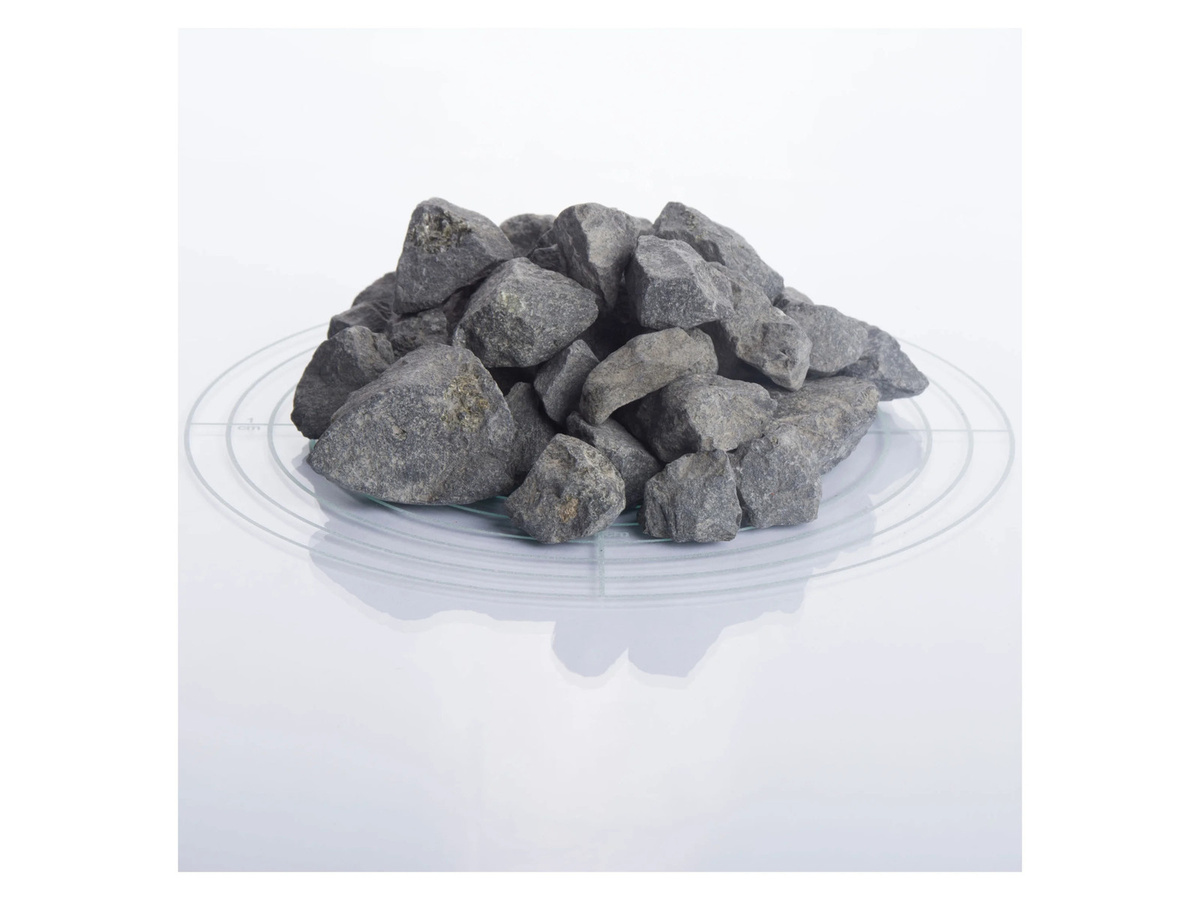 SCHICKER MINERAL Basalt Ziersplitt Anthrazit 16-32 mm 25 kg - Bild 2