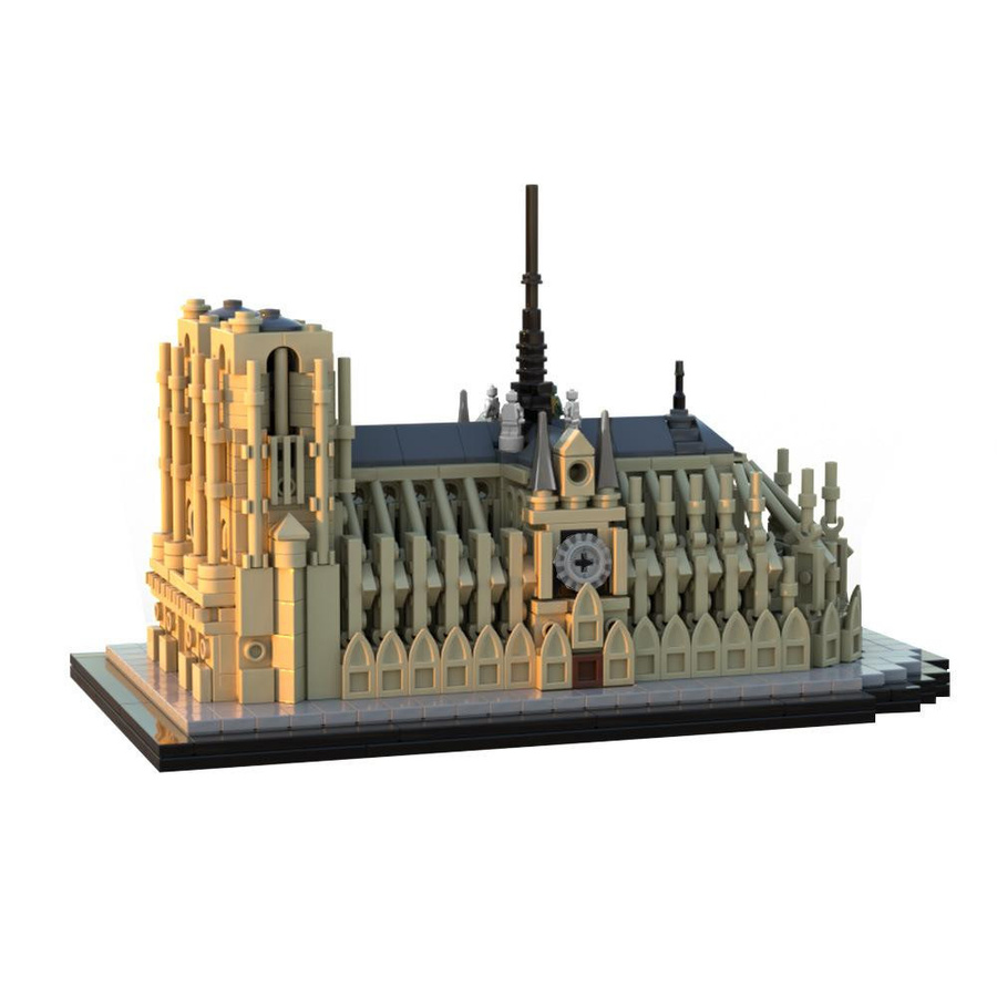 ixBricks Berühmte Kathedrale von Santa Maria del Fiore Baustein-Set 6–12 Jahre - Bild 2