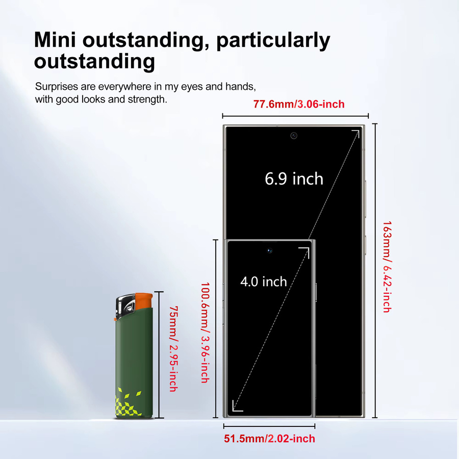 SERVO MINI Android Smartphone in Pink mit 4 Zoll HD Display, 2 GB RAM, 16 GB Speicher, 3G WCDMA, Dual SIM und GPS - Bild 2
