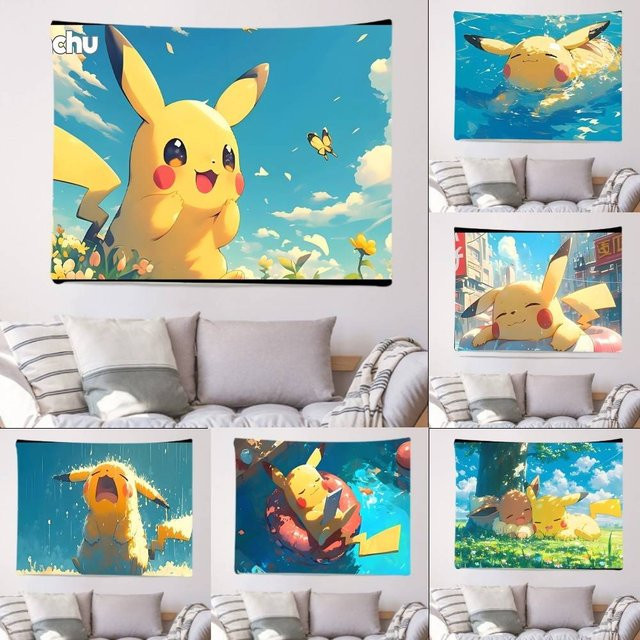 Beast Kingdom Wandteppich mit Tier-Illustration, Mehrfarbig, B: 70 cm, H: 50 cm - Bild 1