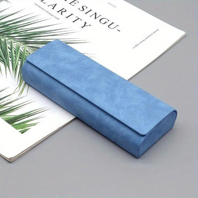 NATAWA Hartschalenetui PU-Leder, Blau - Bild 1