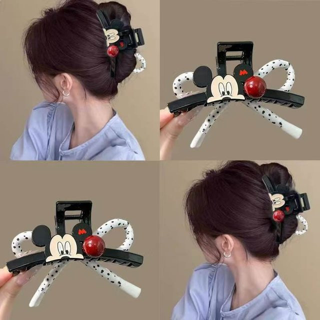 HEROCROSS Haarklammer Mickey Wellenpunkt, Damen - Bild 1