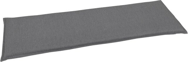 GO-DE TEXTIL Gartenauflage für 3-Sitzer Bank, Grau, rechteckig - Bild 1
