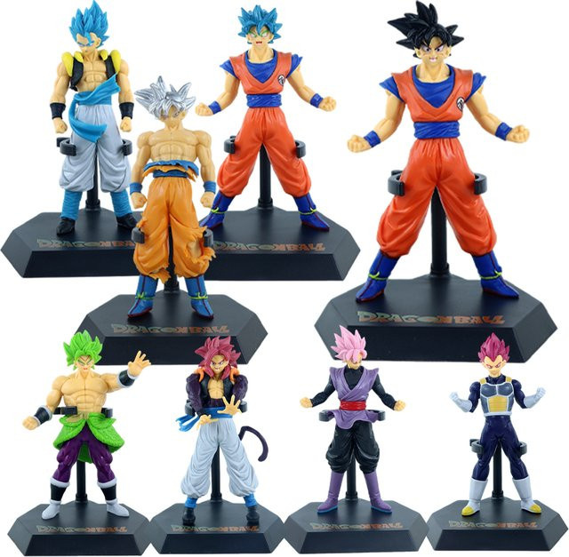 Bandai Dragon Ball Z Super Saiyan Son Goku Broly Vegeta Actionfigur, Einzelfigur - Bild 1