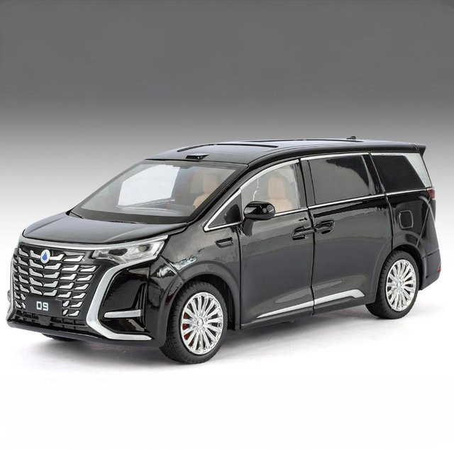 Linyi toy car Denza D9 New Energy MPV, Modellauto, Metall, 1:24, mit Ton und Licht, ab 14 Jahren - Bild 1