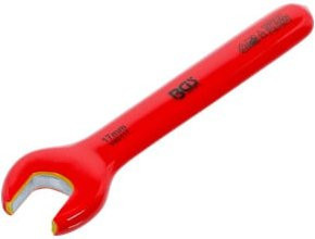 BGS VDE Einmaulschlüssel 71067 aus Chrom-Vanadium in Rot, SW 17 mm - Bild 1