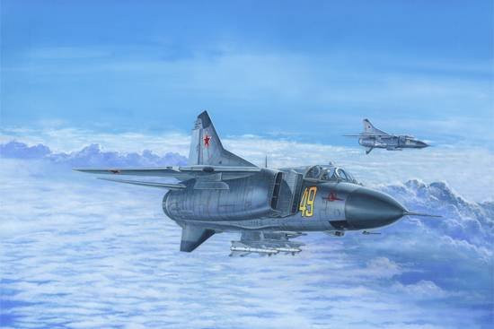 Trumpeter Russian MiG-23M Flogger-B, Modellbauzeug, 1:48, Grau - Bild 1
