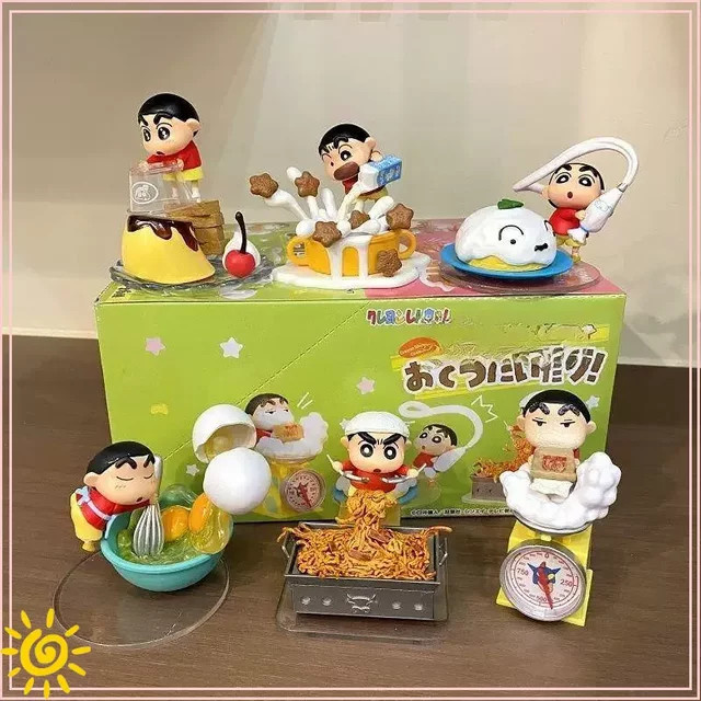 52TOYS Shin-Chan Koch-Blindbox, Anime-Puppe, Desktop-Dekoration - Bild 1