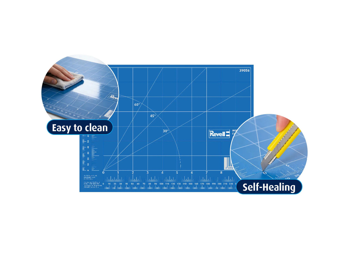 Revell Schneideunterlage für Profis in Blau und Grau, Größe A3 - Bild 3