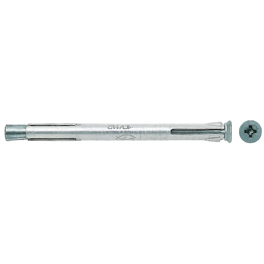 Fischer Fensterrahmendübel F 10 M 182 B aus Stahl und Kunststoff in Silber, 6 Stück - Bild 3