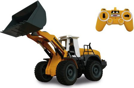 Jamara Liebherr Radlader Baustelle Spielzeug-Radlader gelb ab 6 Jahren - Bild 2