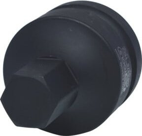 KS Tools Kraft-Bit-Stecknuss Innensechskant kurz 22 mm Schwarz - Bild 1