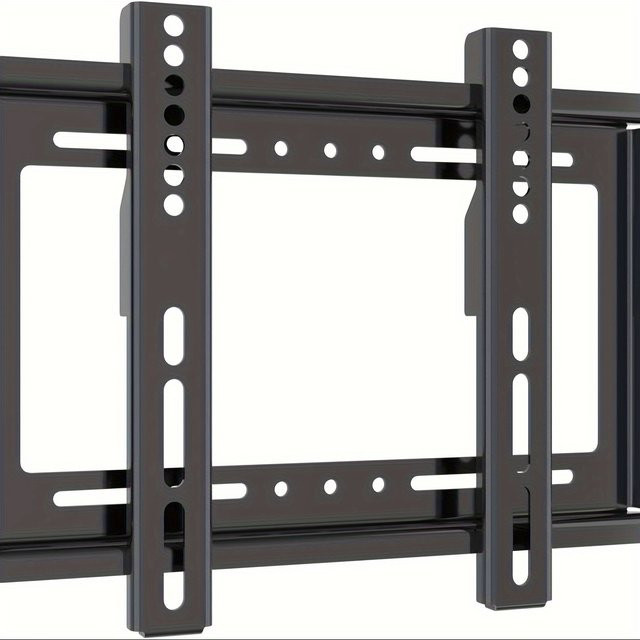 BEISHI Universal-TV-Wandhalterung für Flach- und gebogene Fernseher von 14 bis 42 Zoll, Farbe: Schwarz oder Grün, max. VESA 200 x 200 mm, bis zu 25 kg Traglast - Bild 1
