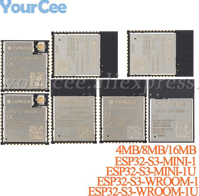 ESP32-S3-WROOM-1 Dual-Core WLAN Drahtlosmodul mit 4MB bis 16MB Flash und Wi-Fi Unterstützung - Bild 1