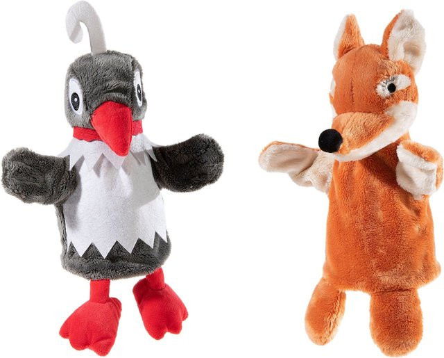 Heunec Sandmännchen Frau Elster & Herr Fuchs, Plüsch / Textil, Set / Bundle - Bild 1