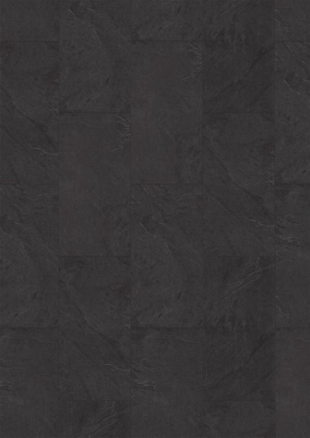 Check Click-Bodenfliese Smart Tile Trentino Quarzkomposit Schiefer in Anthrazit Grau B: 29,4 cm, L: 60 cm - Bild 1