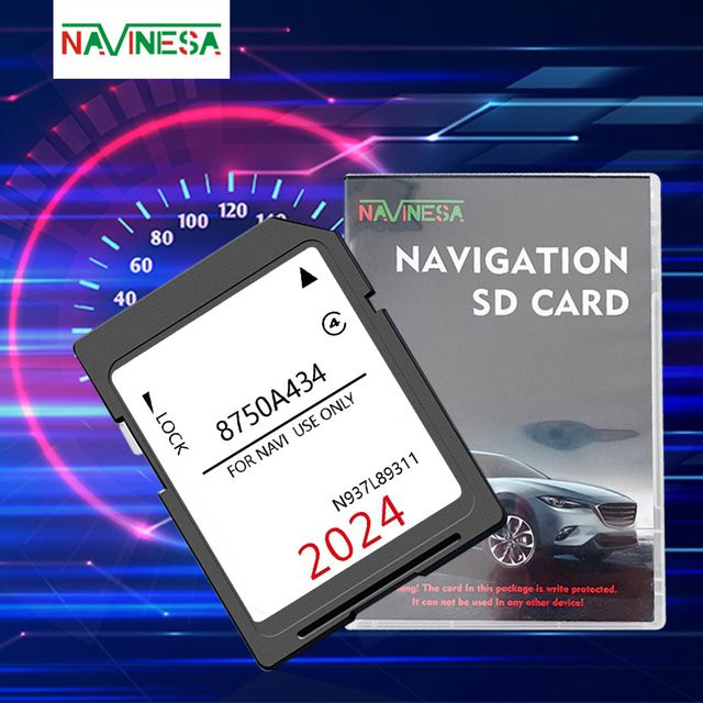 NAVINESA SD-Karten-Update für Peugeot 4008 2011–2017 mit GPS-Karten für UK, Irland und Europa, 16 GB, 8750A434 N937L89311 - Bild 1