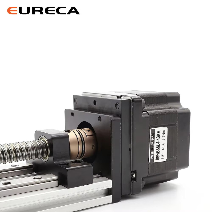 EURECA SFU 1605 Dual Rail Slide Precision CNC Linearführung Welle Stellantrieb Modul in Silber - Bild 2