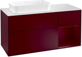 V&B Waschtischunterschrank Finion in Weiß, Breite: 120 cm, Tiefe: 50,1 cm, Höhe: 50,1 cm - Bild 1