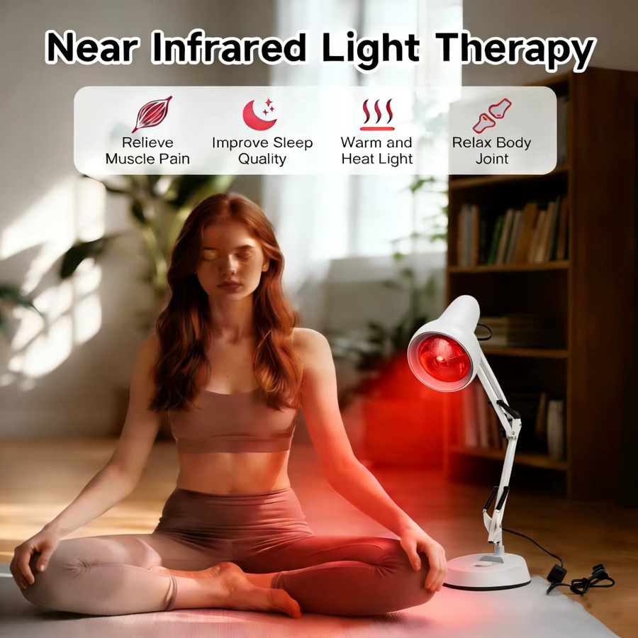 MagCellapy Infrarot-Physiotherapie-Lampe zur Schmerzlinderung bei Rheuma, Nacken- und Rückenschmerzen in Weiß - Bild 2