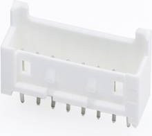 Molex Mini-Lock Einbau-Stiftleiste Standard, 8-polig, weiß, Rastermaß: 2.50 mm - Bild 1