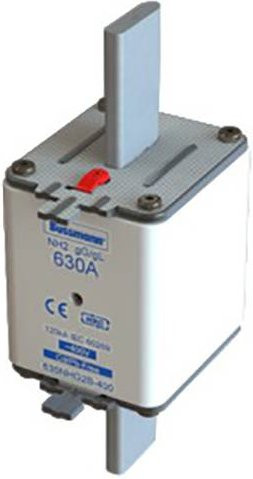Eaton NH-Sicherung 630NHG2B-400 Größe 2, 630A, 400V, 3er-Set, Weiß - Bild 1
