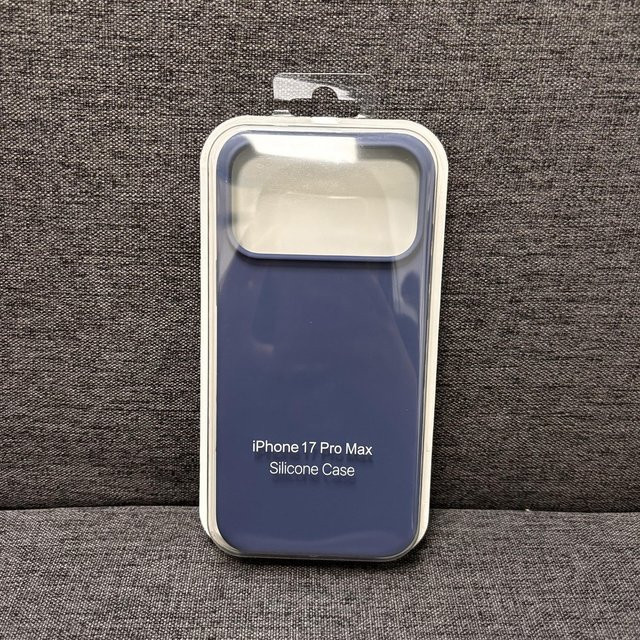 KH Flüssigsilikon Handyhülle in Blau für iPhone 12 bis iPhone 17 Pro Max - Bild 1