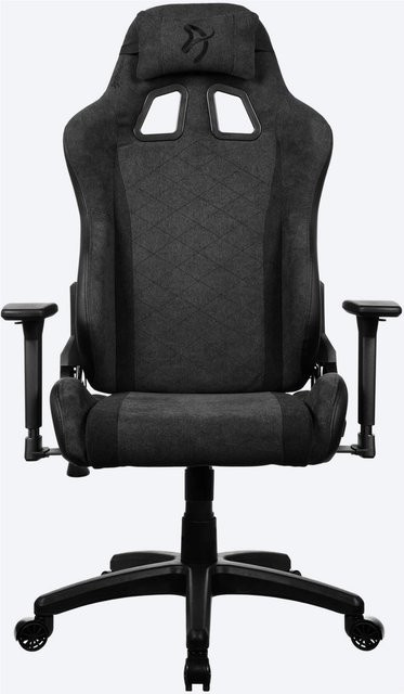 Avanti Soft Fabric Gaming-Stuhl in Dunkelgrau - Bild 1
