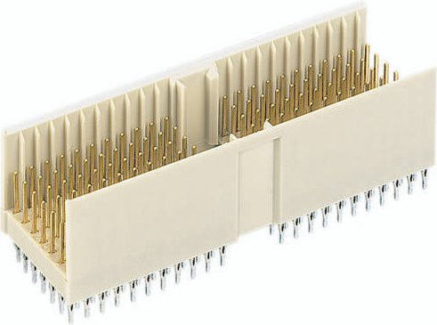 HARTING Messerleiste 17011541201 aus Messing in Beige mit 7 Reihen - Bild 1