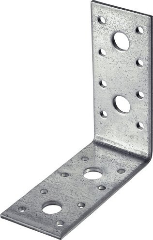 Connex Winkelverbinder aus Zink in Silber, 25 Stück - Bild 1