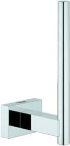 Grohe Ersatzhalter für Essentials Cube Toilettenpapierhalter mit verdeckter Befestigung, Chrom - Bild 1