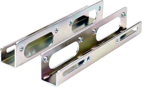 Roline HDD Montageadapter Festplatten-Einbaurahmen für 3.5 und 2.5 Zoll in Silber - Bild 1