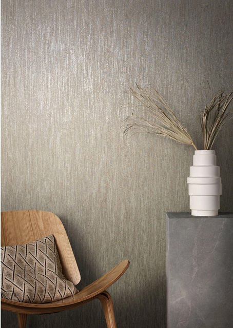 Marburg Vliestapete Natural Opulence Struktur Uni Beige FSC Non-Woven - Bild 1