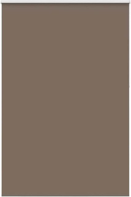 vidaXL Verdunkelungsrollo aus Polyester in Kaffeebraun, B: 160 cm, H: 230 cm - Bild 1