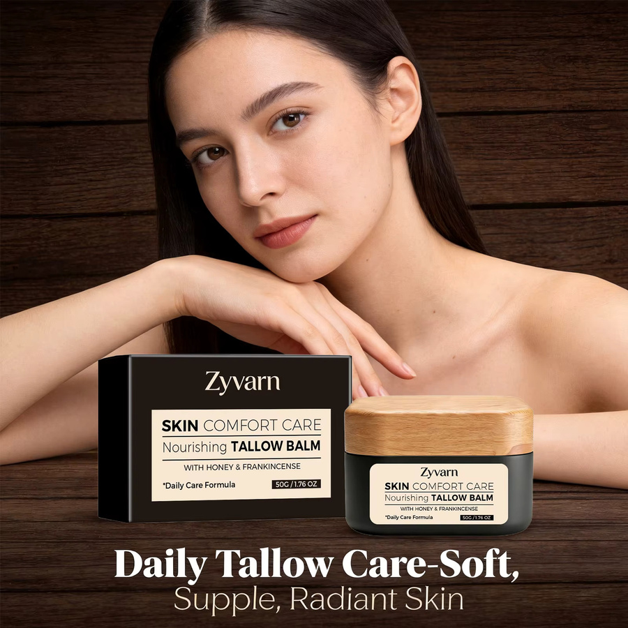 Zyvarn Balsam mit Honig, Feuchtigkeitsspendende Gesichtscreme, 50g, Trockene Haut - Bild 2