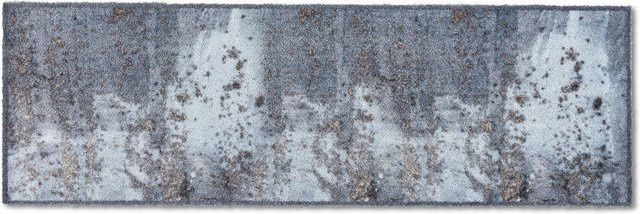 Astra Sauberlaufmatte Pure und Soft Beton Hellblau B: 50 cm, T: 150 cm, H: 0,7 cm - Bild 1
