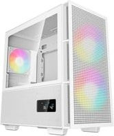 DeepCool CH360 DIGITAL Tower-Gehäuse in Weiß mit USB-C und USB-A Anschlüssen - Bild 1
