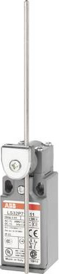 ABB Endschalter LS32P71B11 mit Metallhebel gerade tastend, 400 V/AC, 1.8 A, IP65, grau - Bild 1