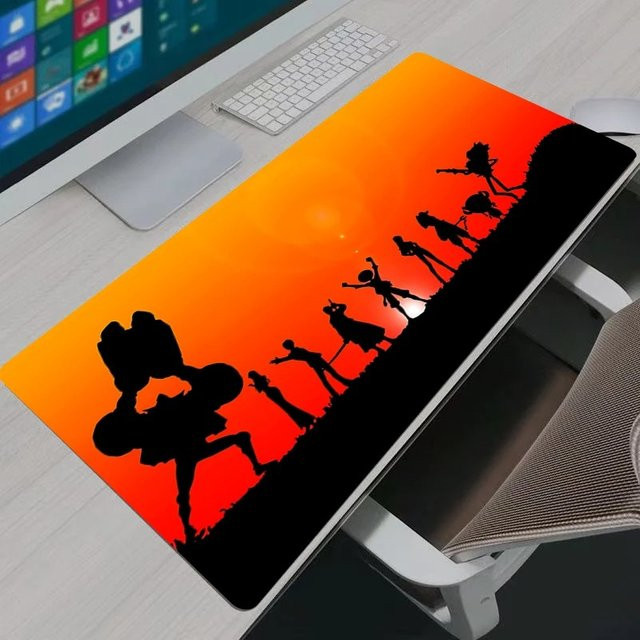 Bandai One Piece Anime Mauspad in Orange für Gamer und PC-Nutzer - Bild 1